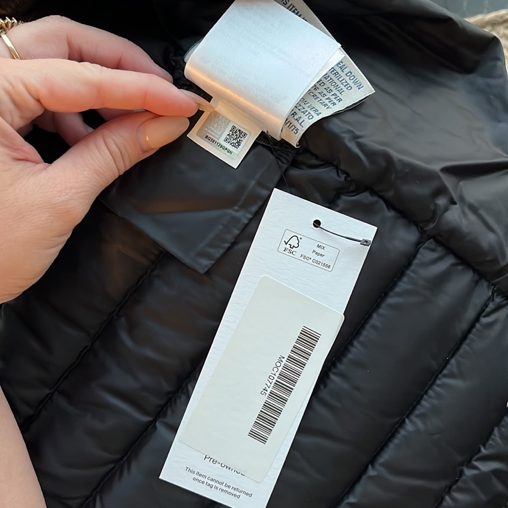 SOLD IN STORE Moncler puffer (like new coat jacket)- Sz 3 large (medium) - Picture 7 of 11